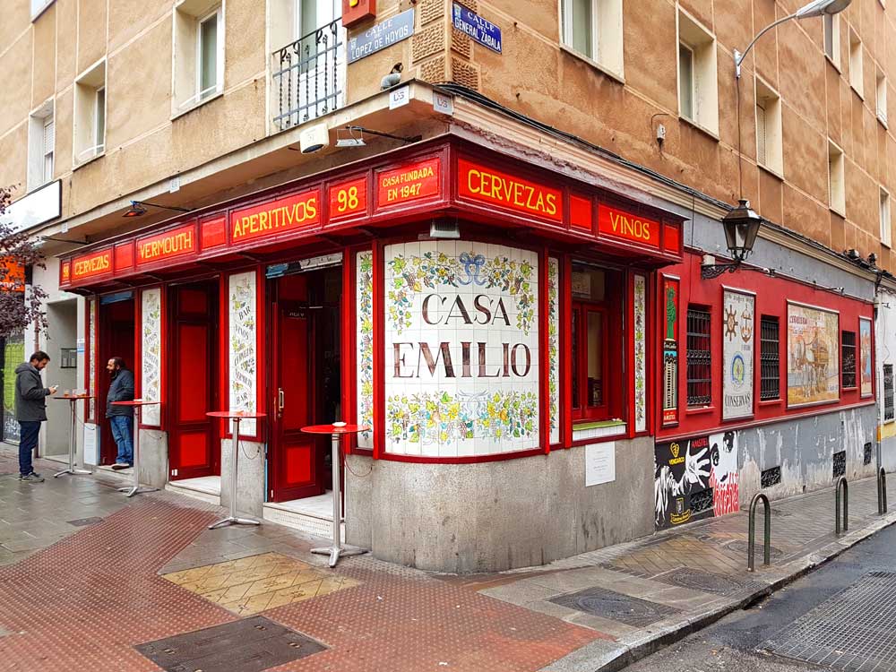 Традиционные бары и кафе в Мадриде