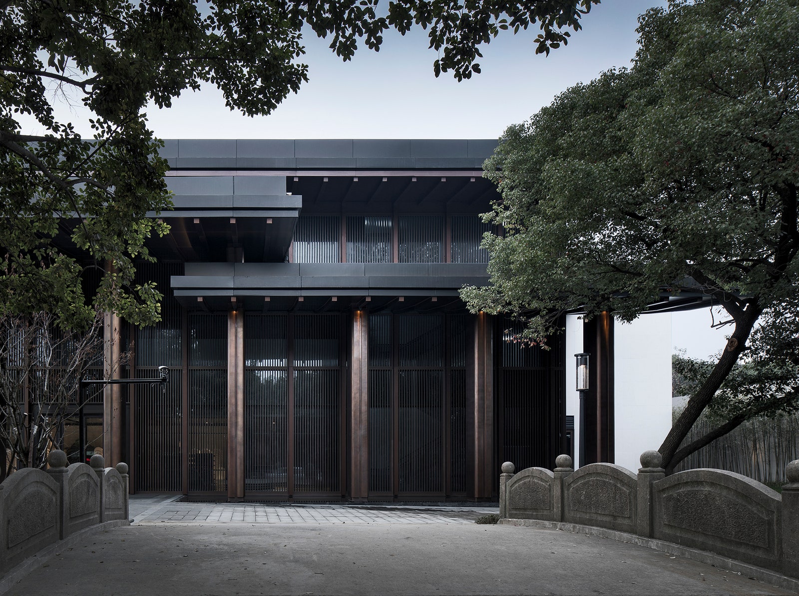 Архитектурный проект многофункционального зала в традиционном китайском стиле