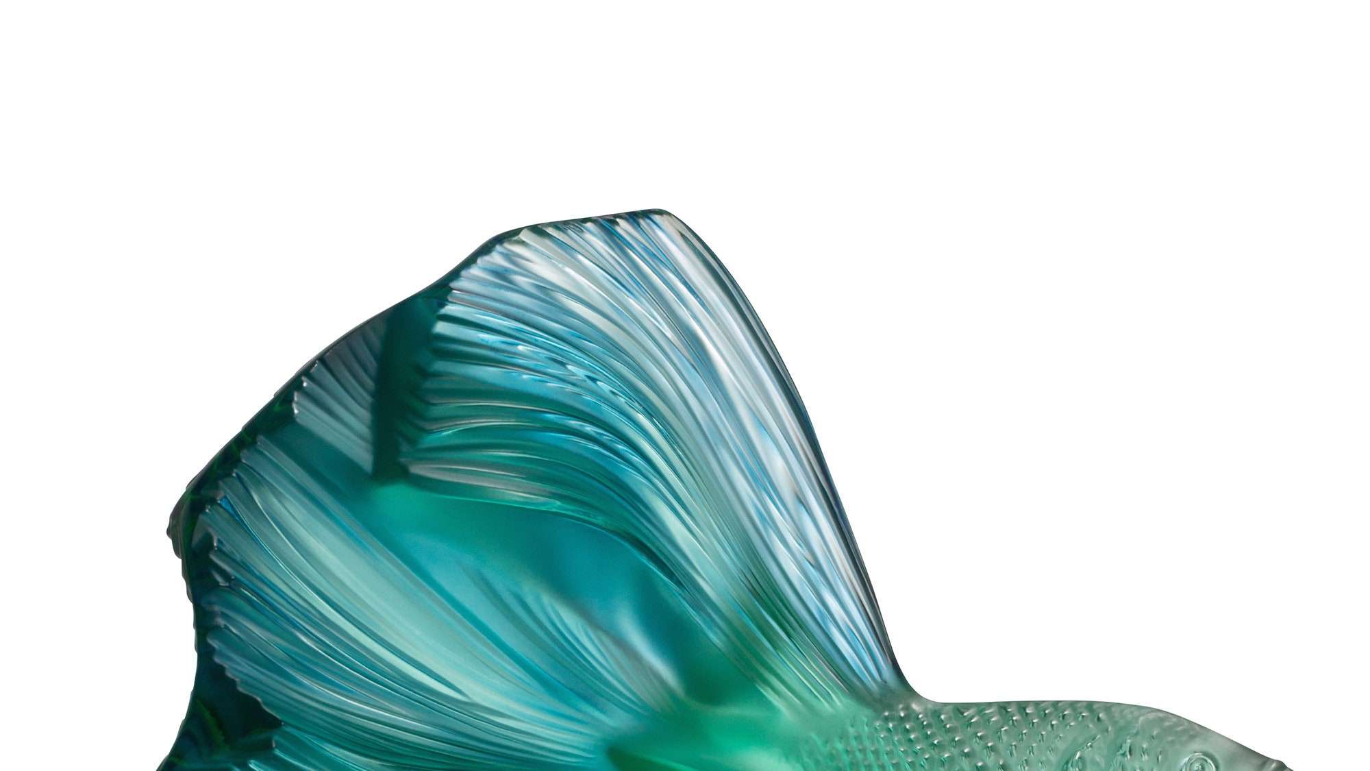 Новая морская коллекция ваз и скульптур Aquatique от дома Lalique