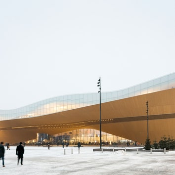 Центральная библиотека Oodi в Хельсинки