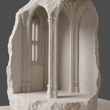Архитектурные скульптуры из мрамора от Мэтью Симмондса