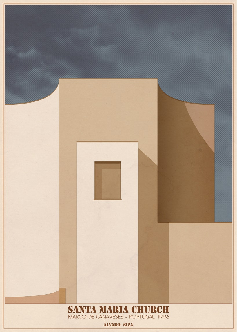 Религиозные постройки в иллюстрациях Андре Чиоте