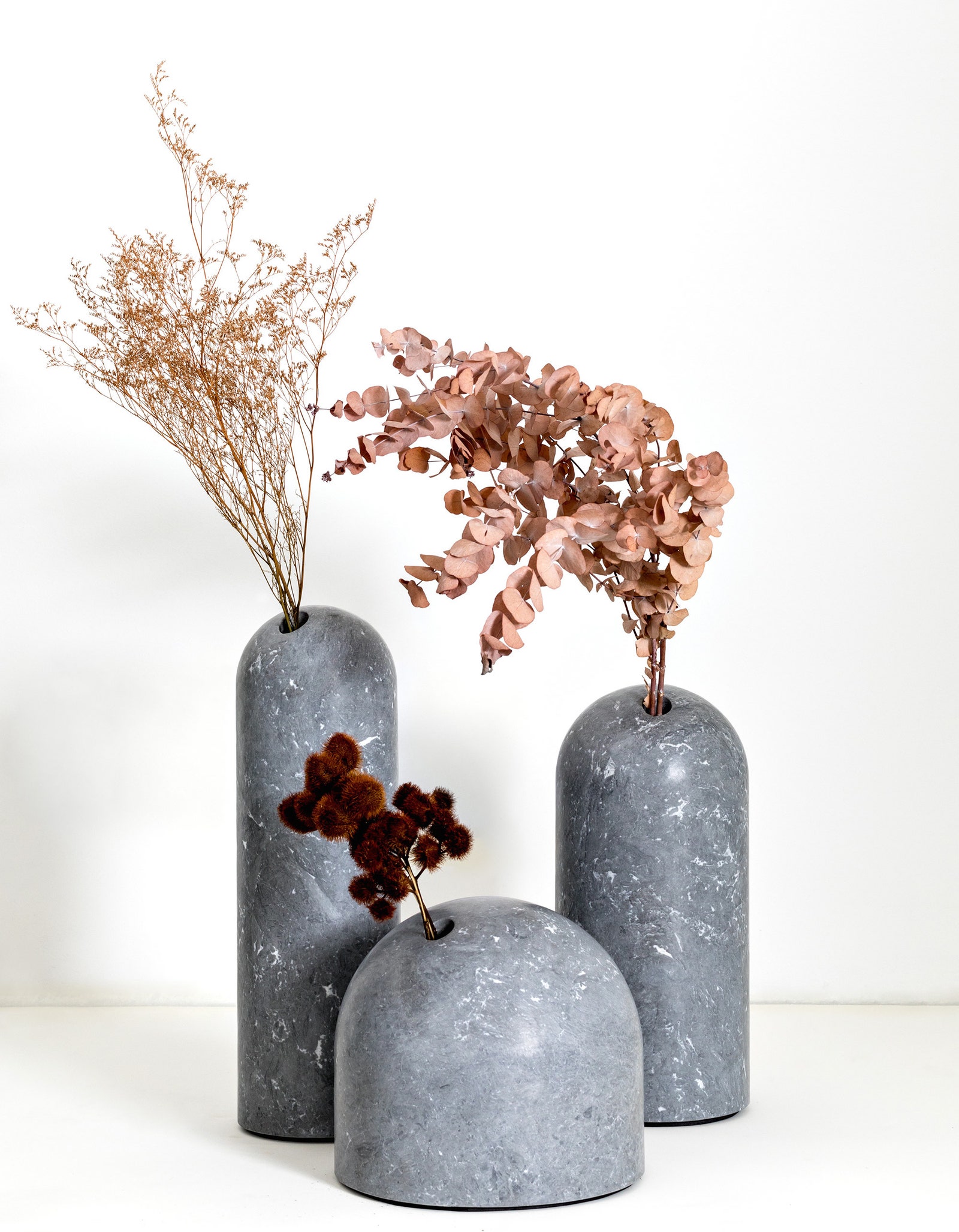 Цветы из камня вазы от Леандро Гарсии