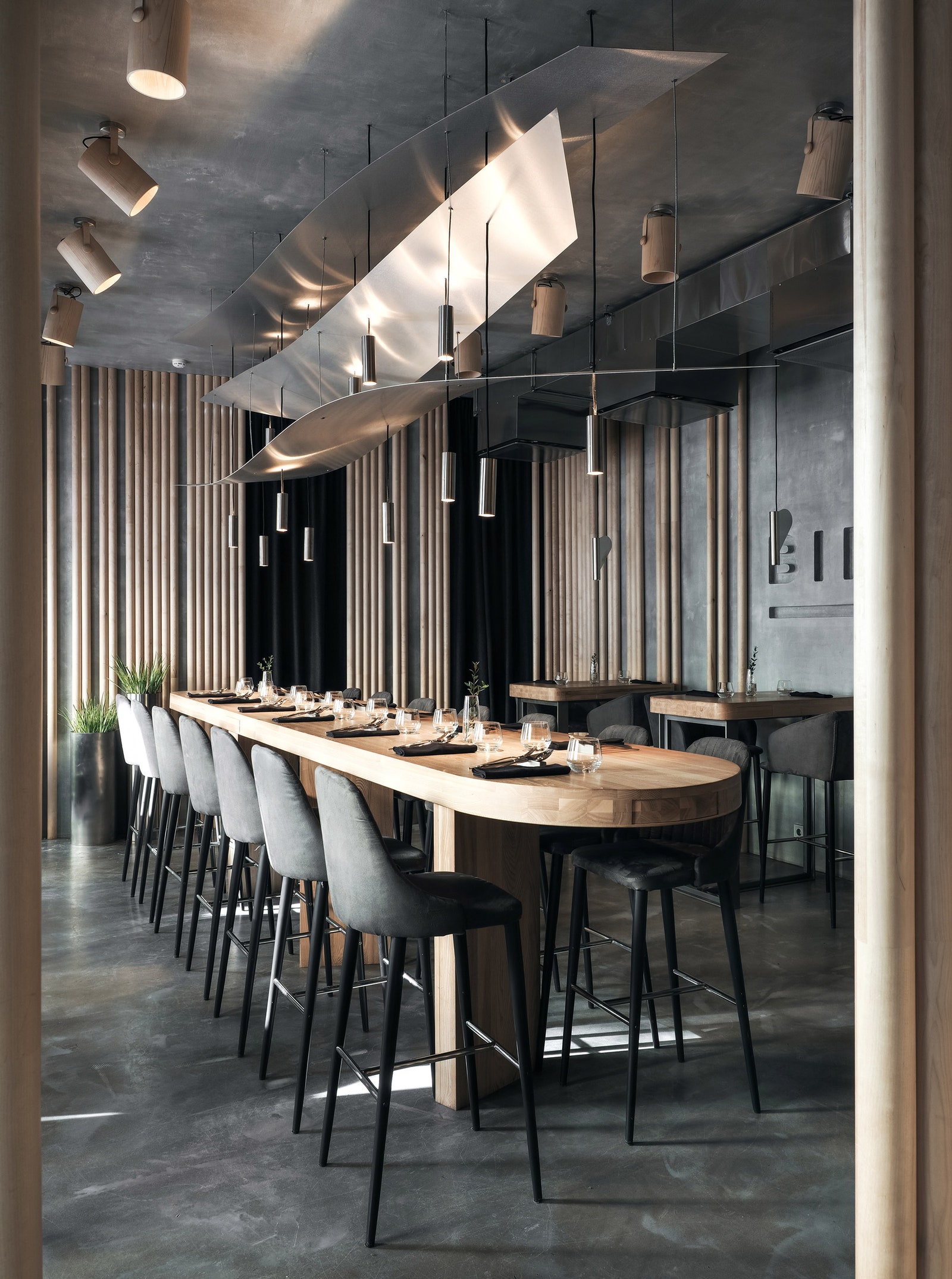 Победитель AD Design Award 2019 ресторан Birch в СанктПетербурге