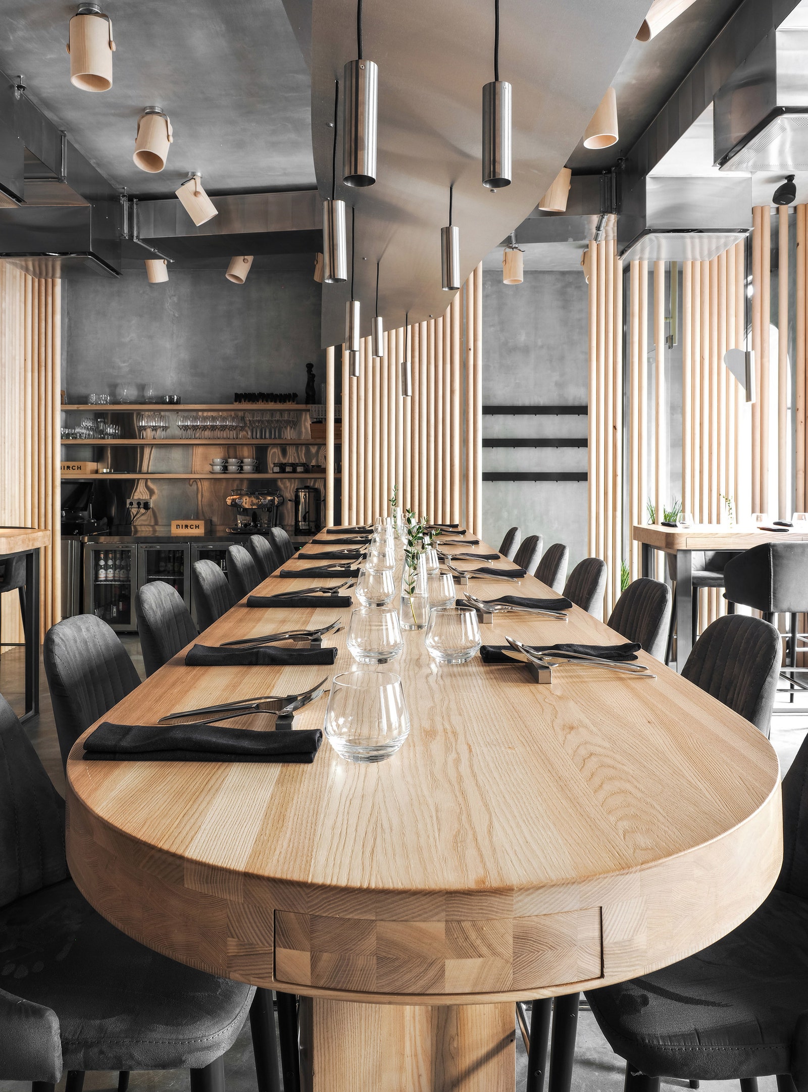 Победитель AD Design Award 2019 ресторан Birch в СанктПетербурге