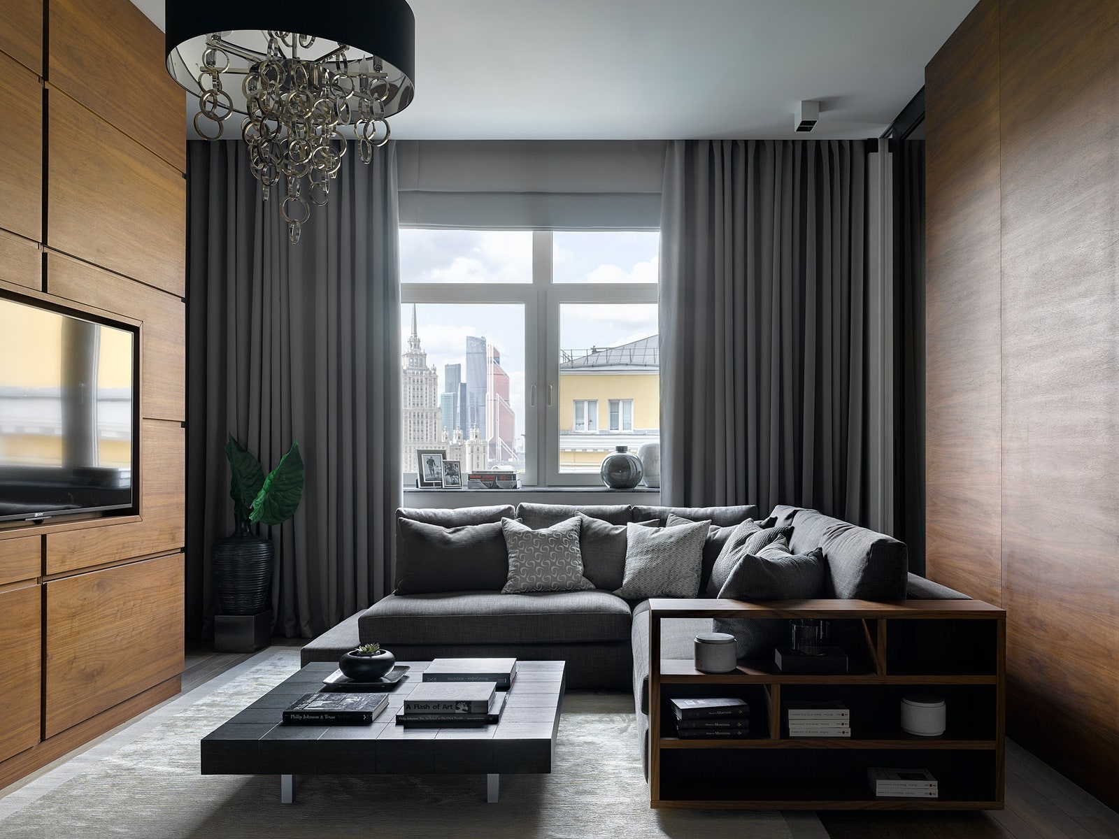 Квартира с гостиничной эстетикой, 80 м²