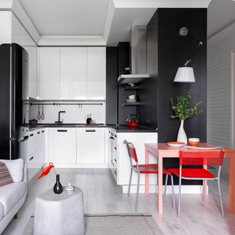 Квартира для небольшой семьи по проекту Марии Степановой, 43 м²
