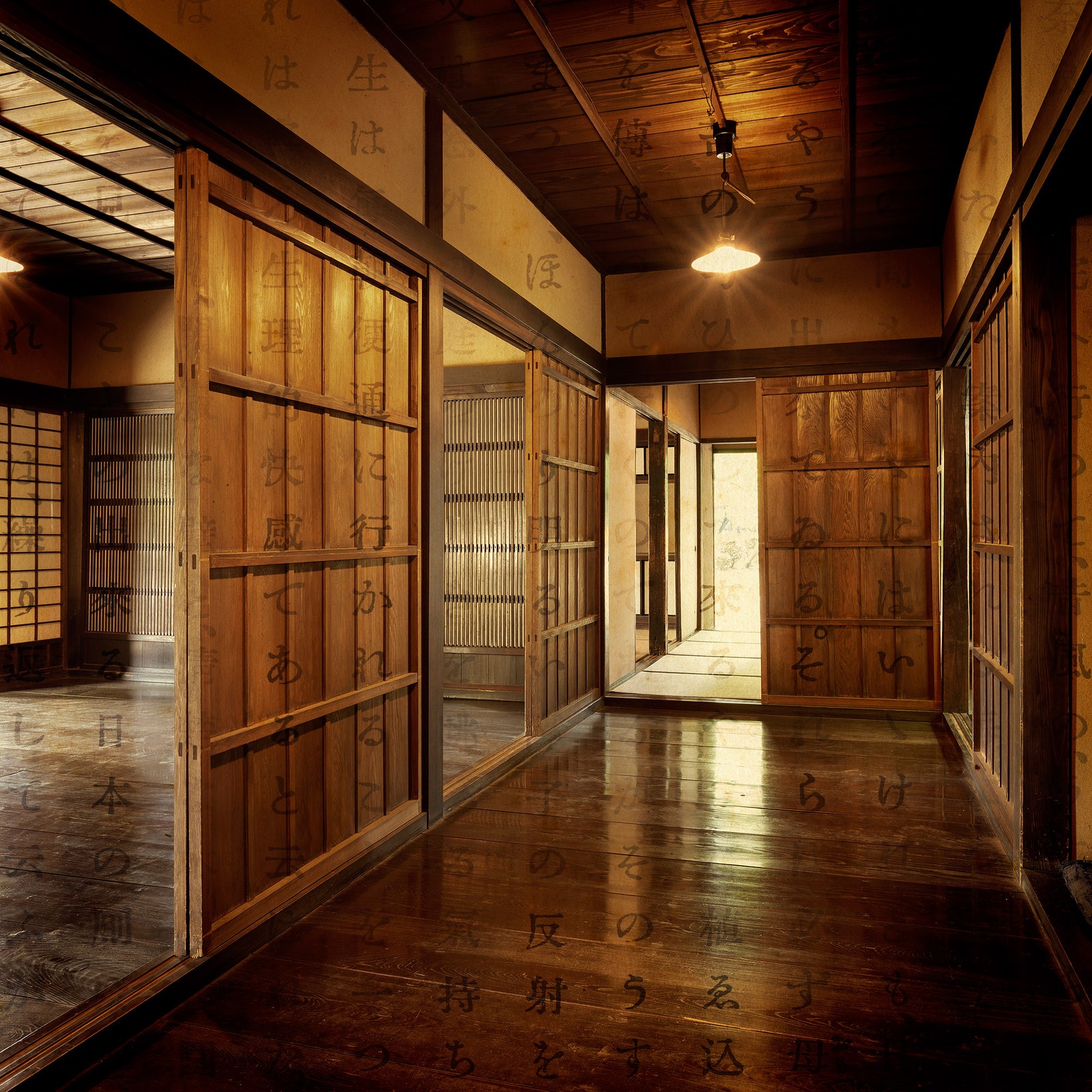 Hachioji House. Дом лидера стражи Хачиоджи. XVIII век. Восстановлен в 1993 году. Fine Art Print.