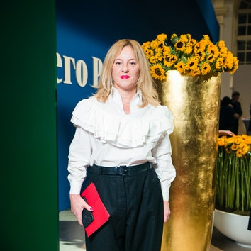 Гости открытия выставки “Viva la Vida. Фрида Кало и Диего Ривера” в Москве