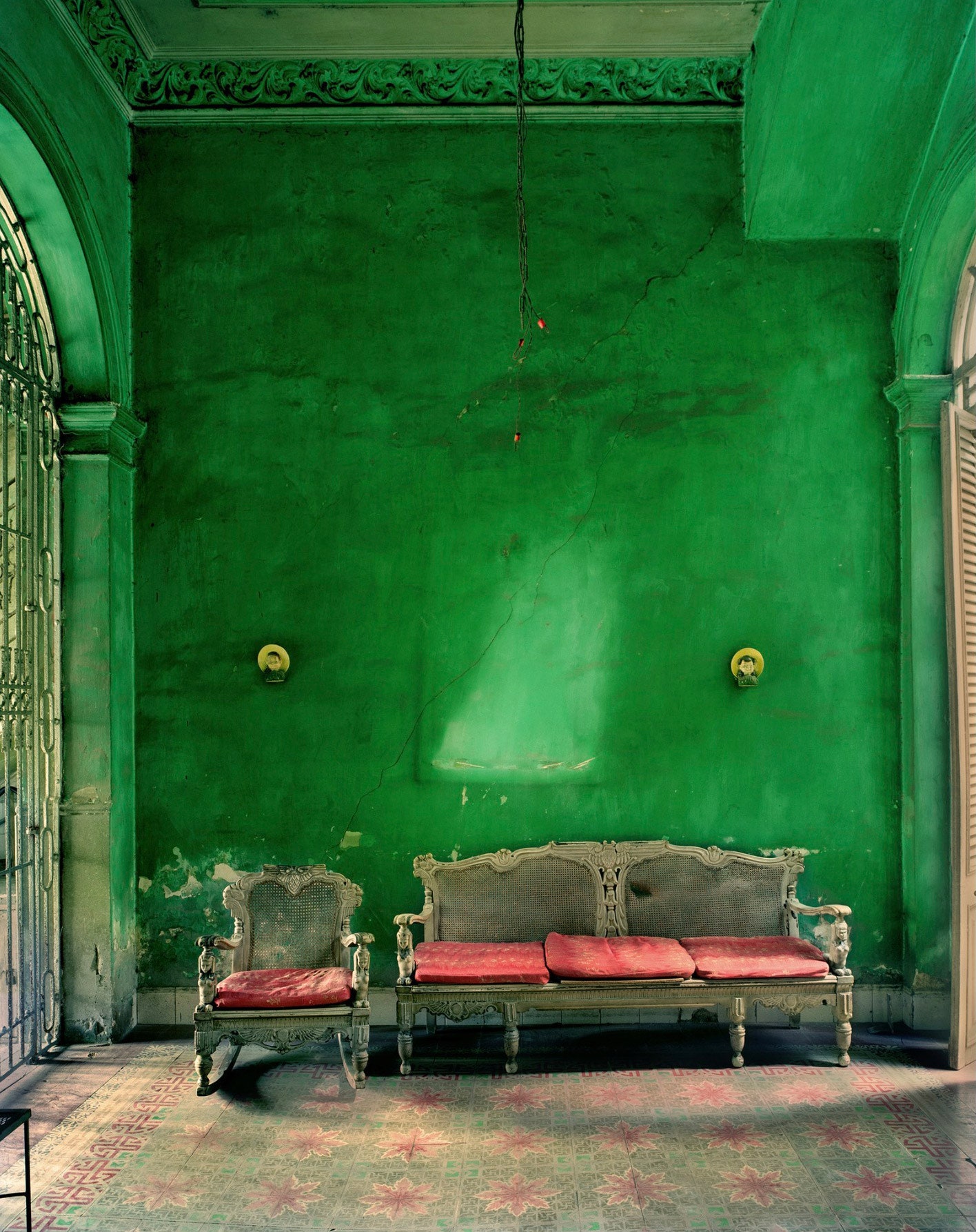 Green Interior. ￼￼Фото Майкл Истман. 2002. JL Modern Gallery