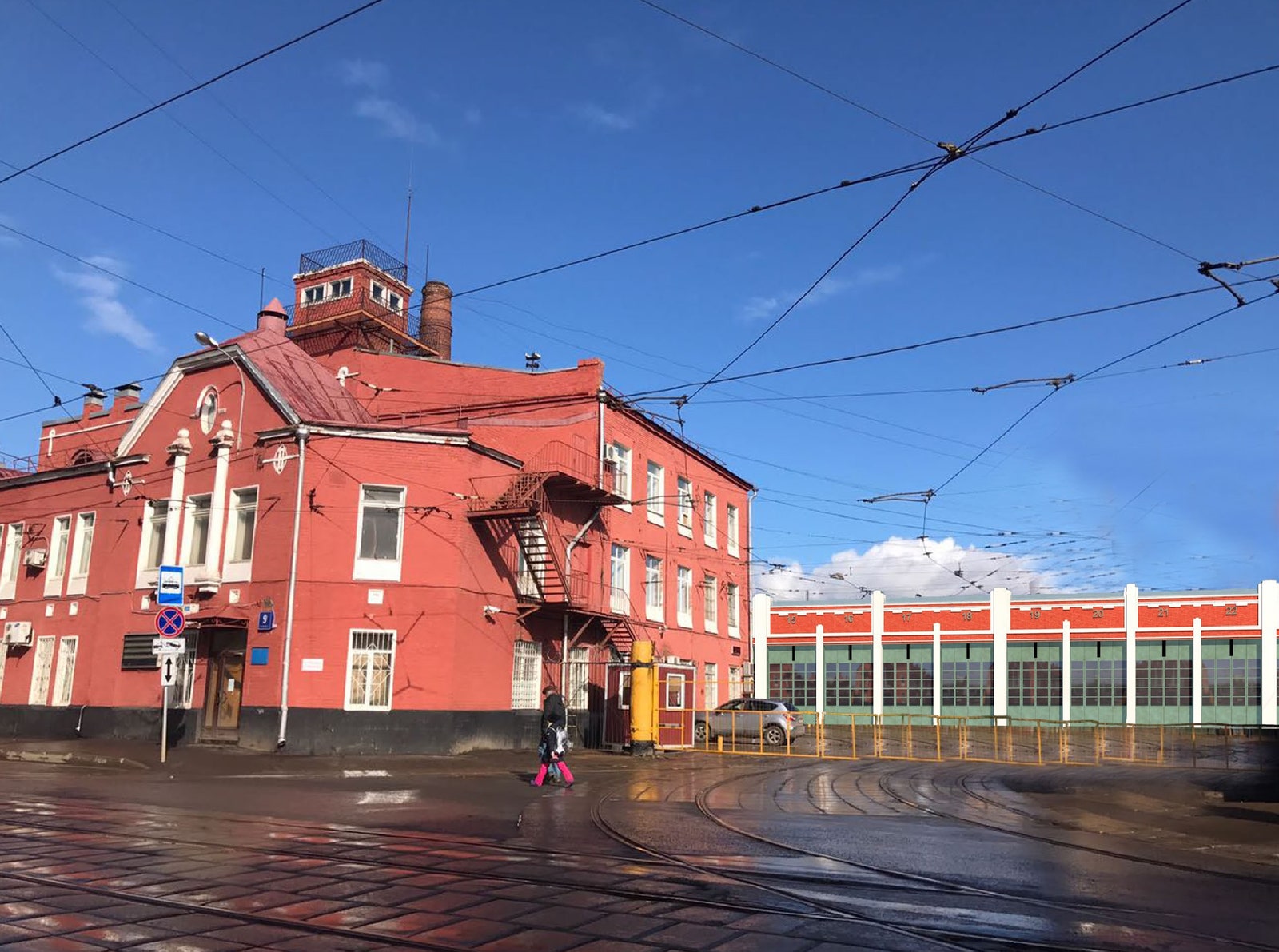 В Москве реконструируют производственный корпус трамвайного депо имени Апакова