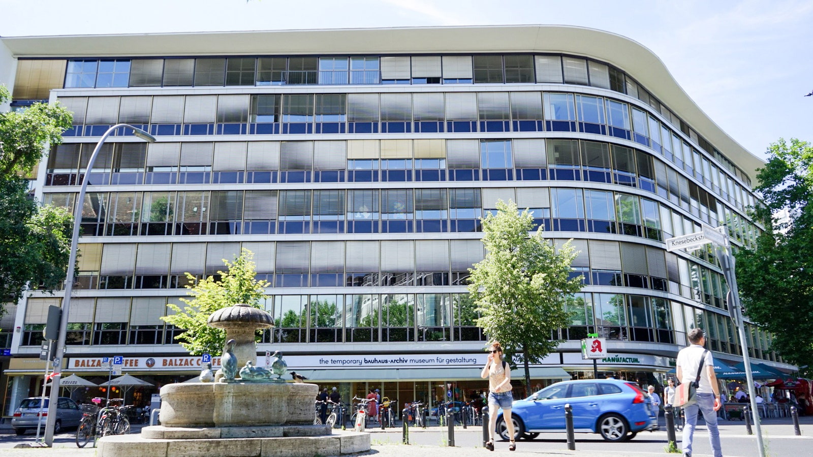 Временное здание BauhausArchiv в Берлине.
