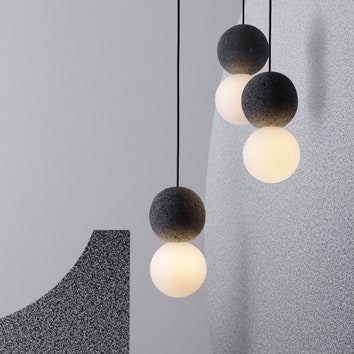 Свет и тьма: сферические светильники от Дэвида Помпы