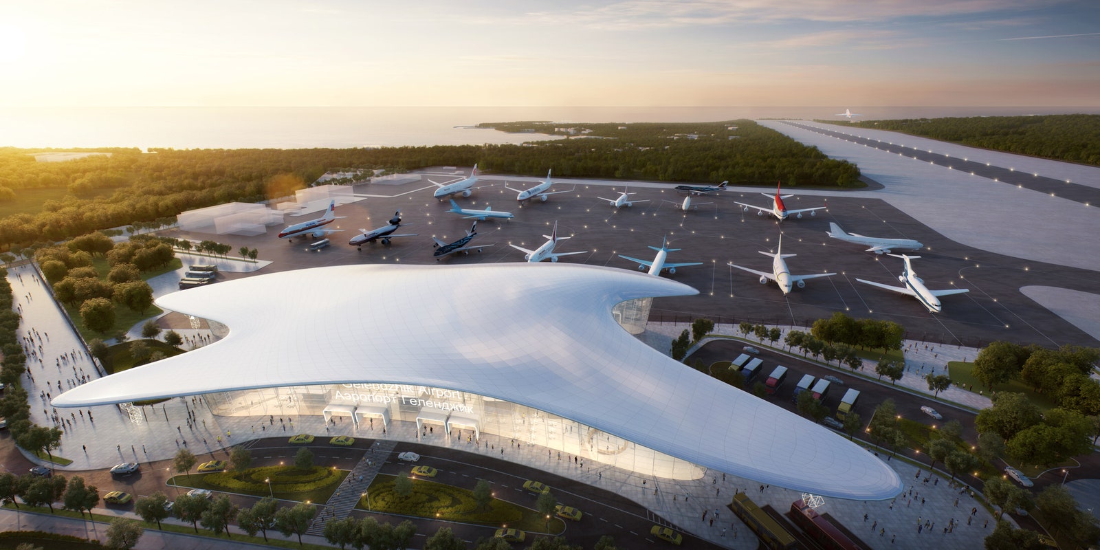 В Геленджике построят новый аэропорт по проекту студии Fuksas