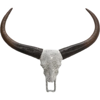 Настенное украшение Antler Bull Head.