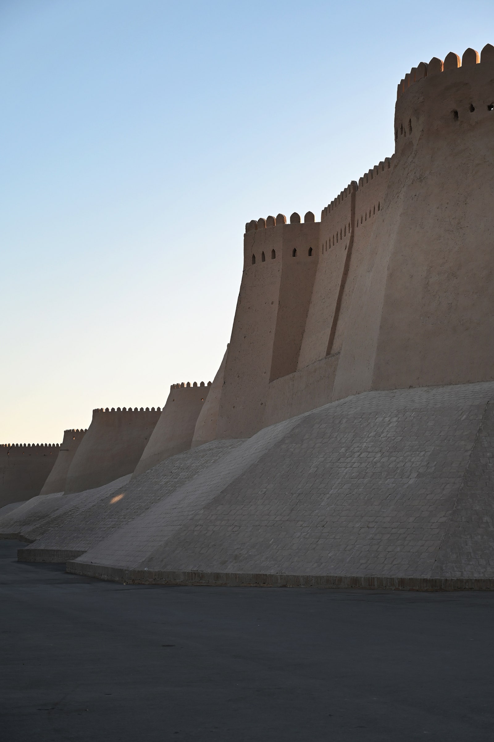 Крепостные стены Хивы
