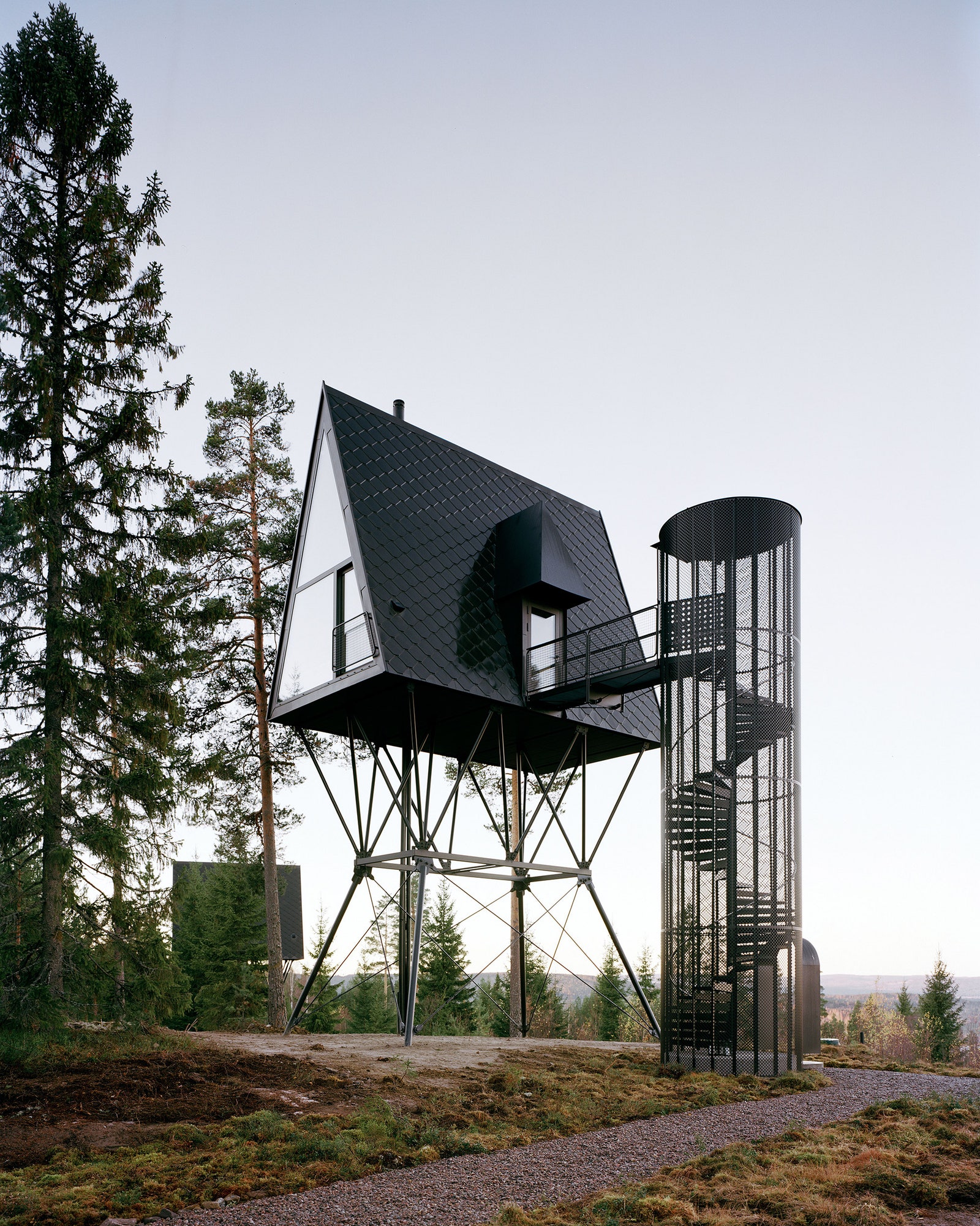 Pan Treetop Cabins. Финнскоген, Норвегия