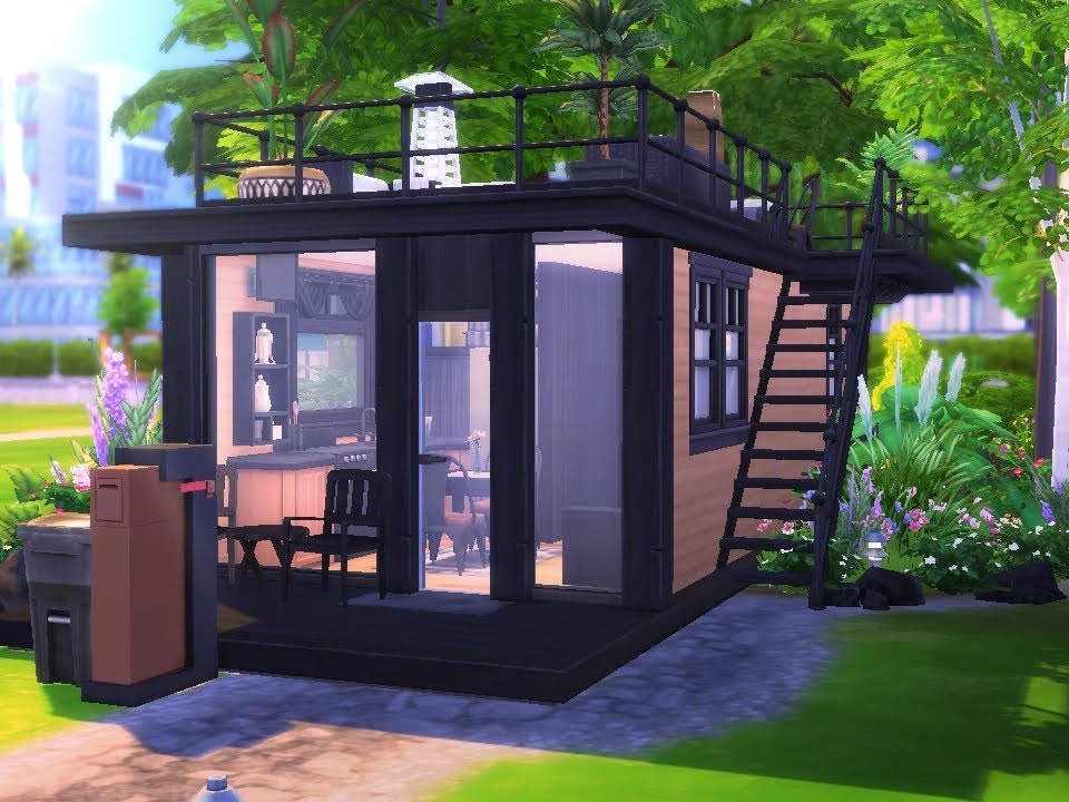 Виртуальная архитектура: микродомики в Sims