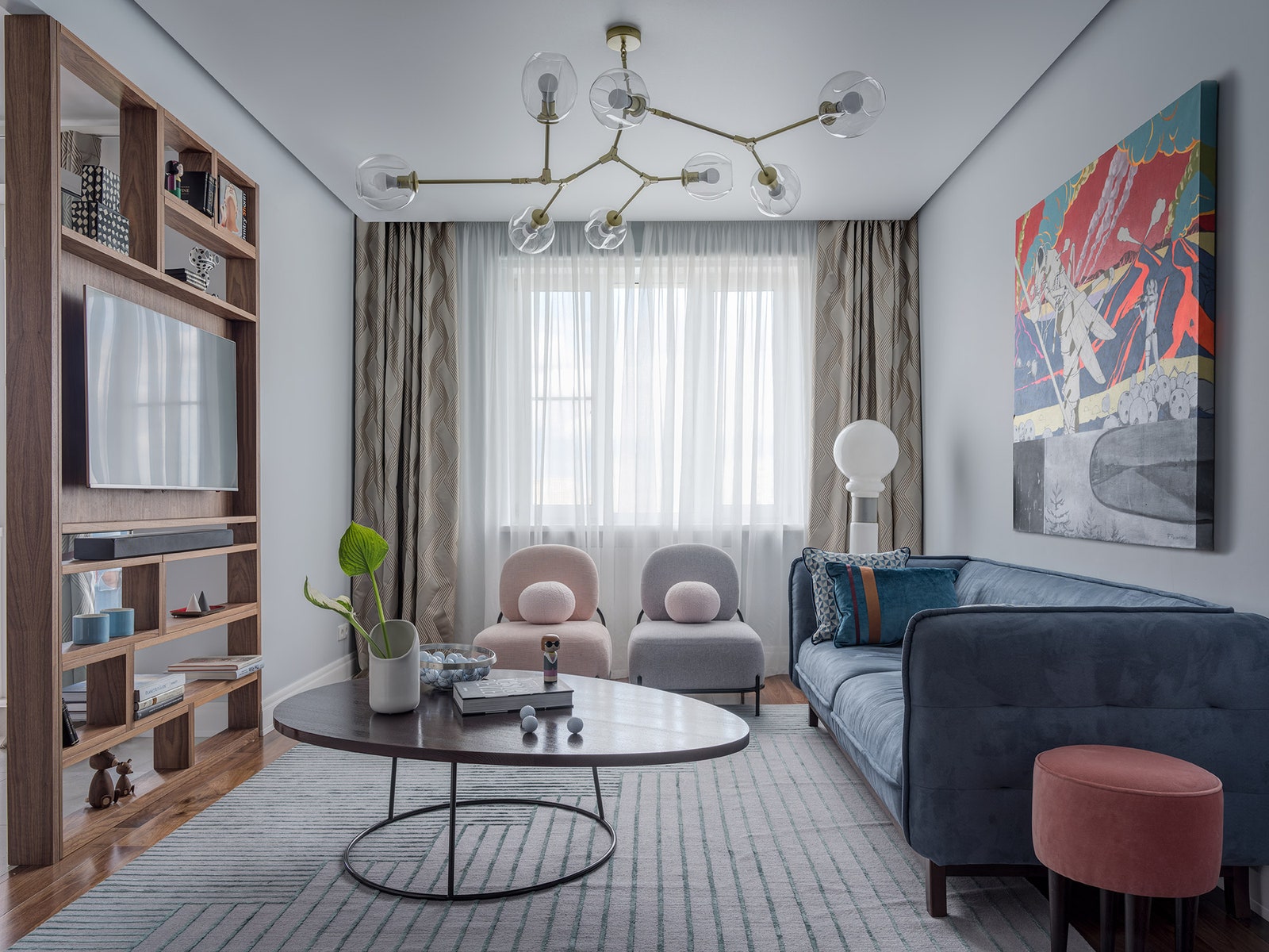 Квартира для любителя гольфа, 67 м²