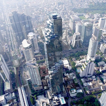 На втором по высоте небоскребе в Таиланде открылась смотровая площадка