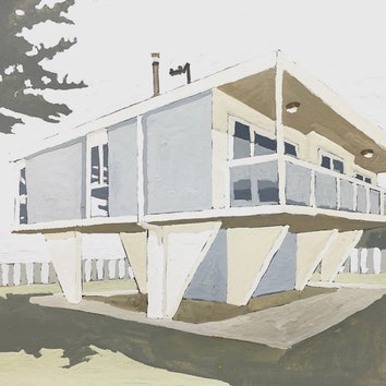Модернистская архитектура США и Австралии на полотнах Элизы Госсе