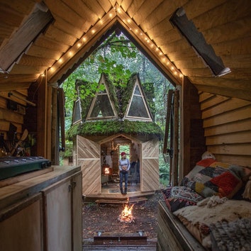 Инстаграм дня: уютные деревянные домики в дикой природе