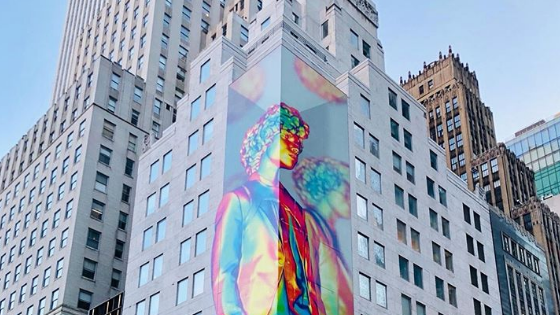 Двенадцатиэтажная скульптура Вирджила Абло для Louis Vuitton в НьюЙорке
