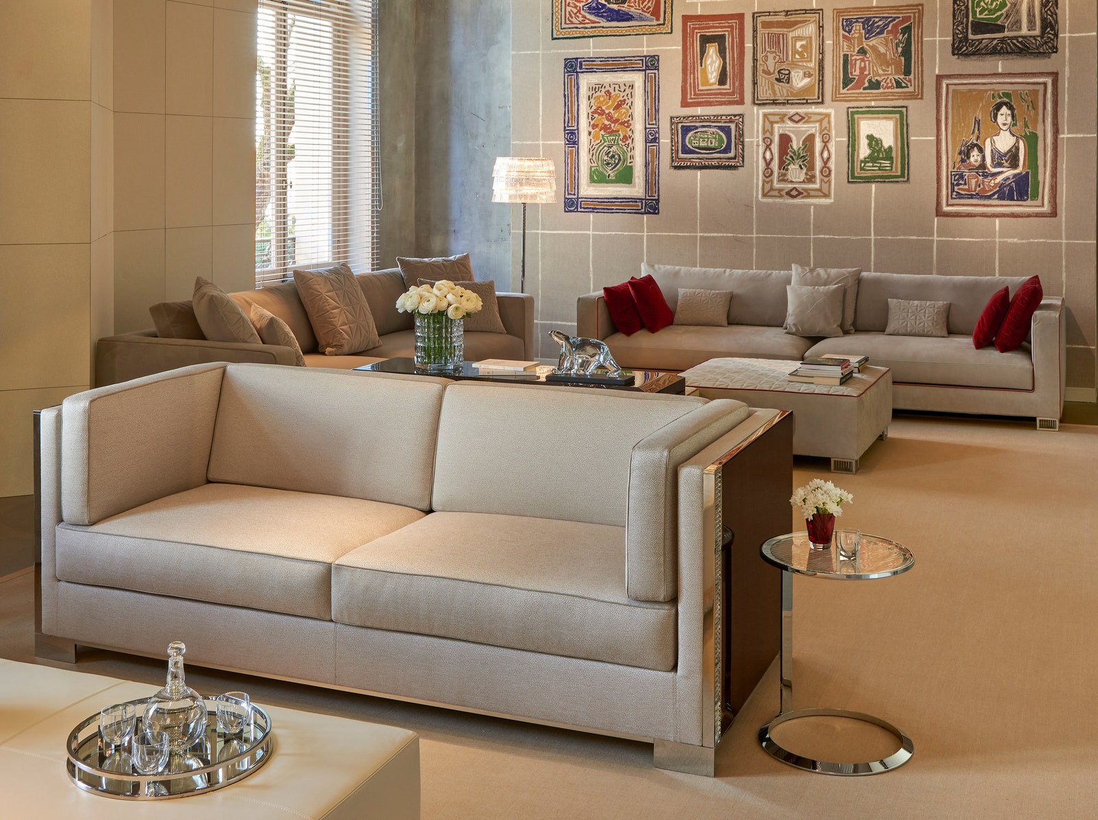 Baccarat и Luxury Living Group представили совместную коллекцию мебели
