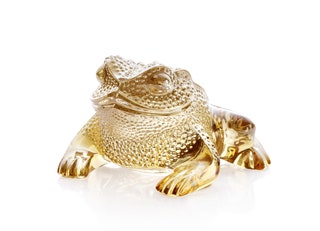 Скульптура Gregoire Toad Lalique.