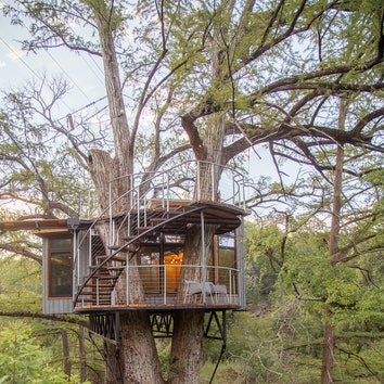 #отпускпообмену: дом на деревьях в Техасе