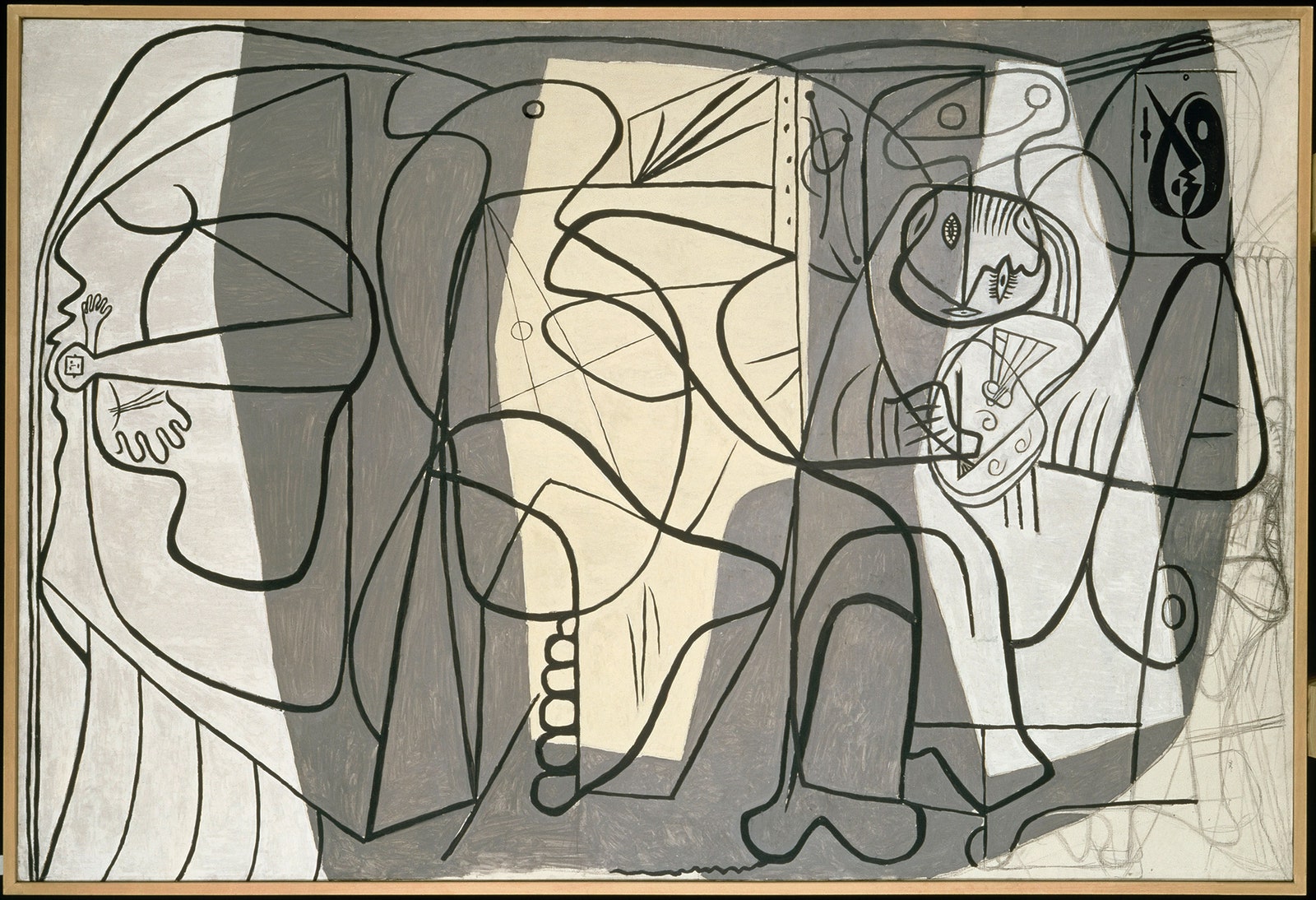 Пабло Пикассо. “Художник и его модель”. 1926. Париж Музей Пикассо. © Succession Picasso 2018