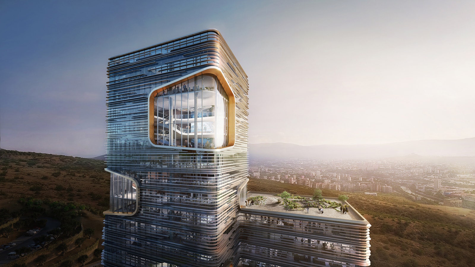 В Тбилиси построят финансовый центр по проекту UNStudio