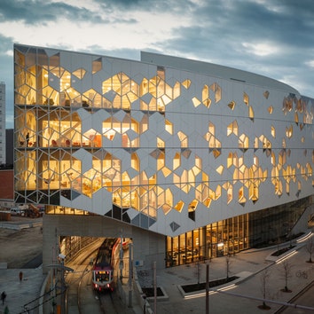 Новая публичная библиотека в Калгари по проекту Snøhetta