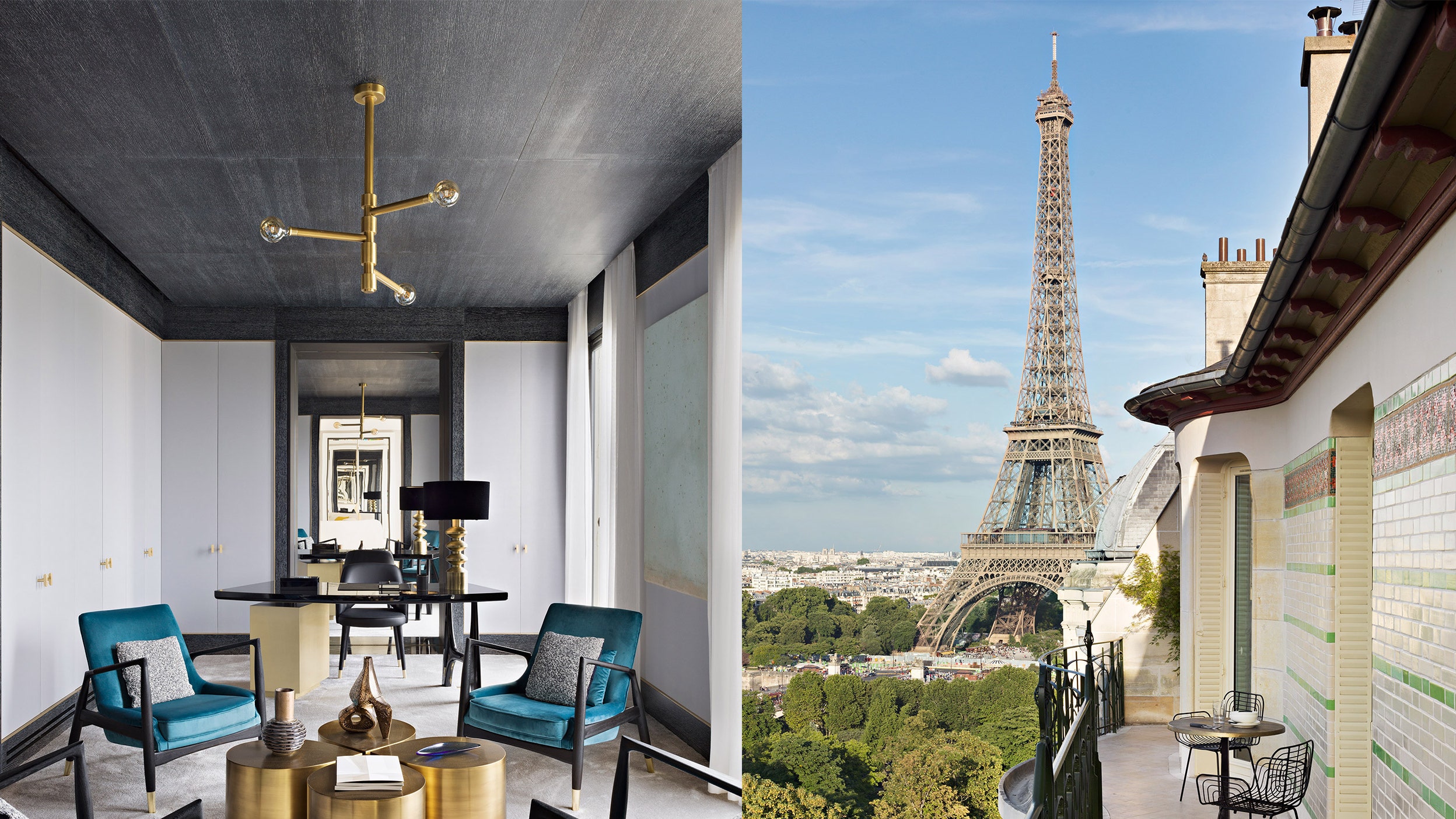 Квартира c панорамой Парижа 344 м² — Интерьер с обложки