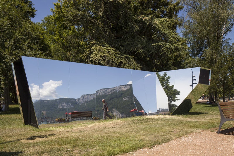 Камераобскура во Франции фото зеркального павильона от бюро Splace