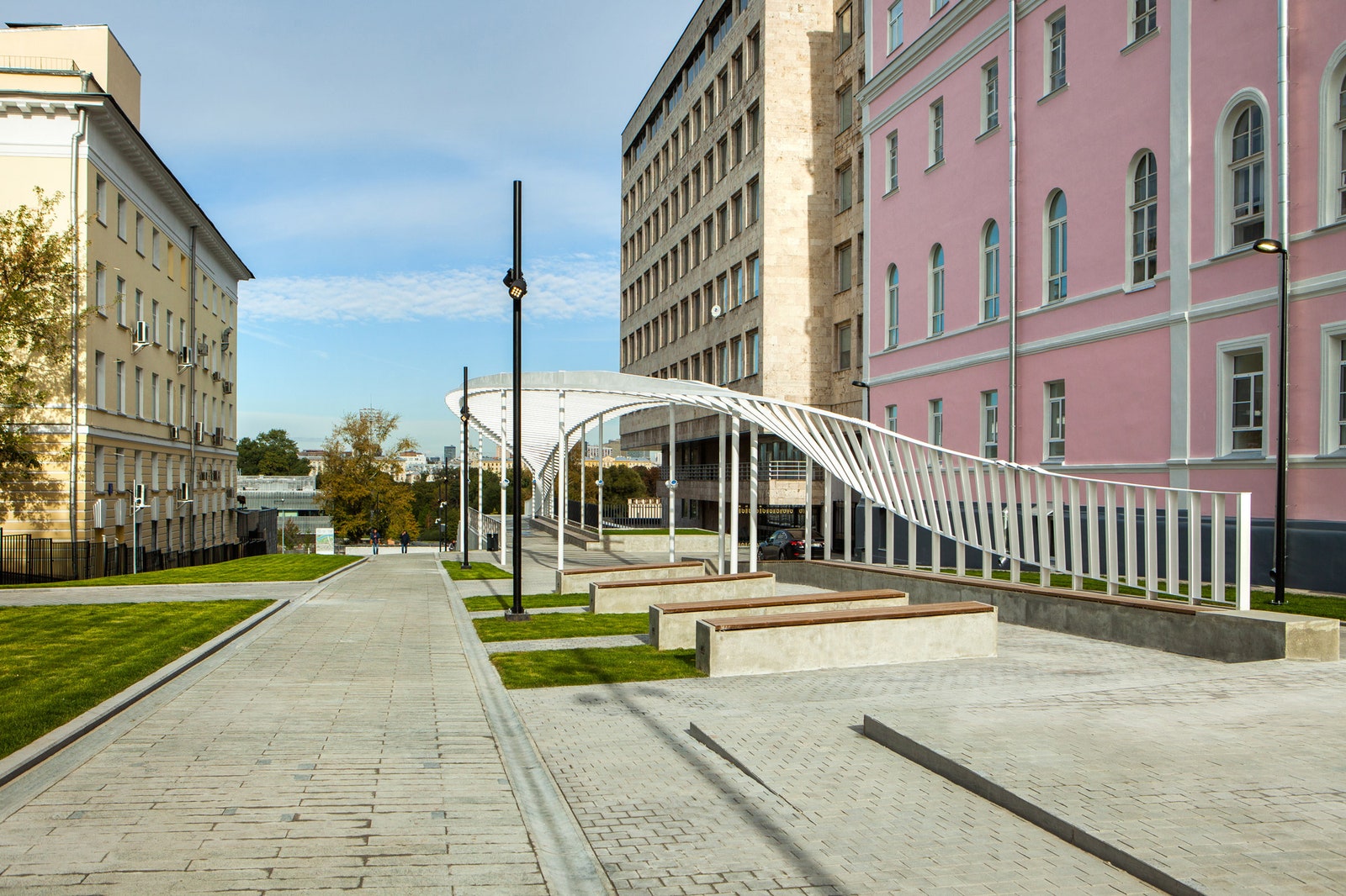 Новый вход в Парк Горького по проекту бюро Wowhaus