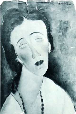 Amadeo Modigliani. Portrait of Elene Ettingen. 1917.