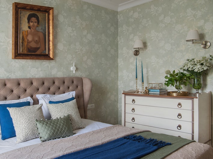 Квартира в арбатском переулке, 75 м²