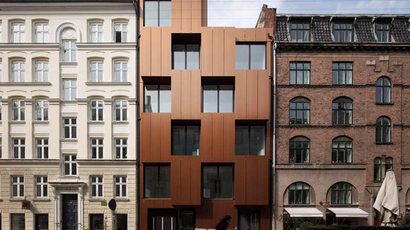 Социальное жилье фото компактного дома в Копенгагене