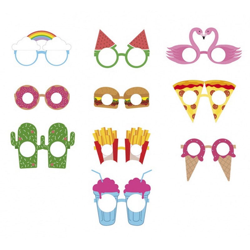 Бумажные очки для вечеринок Crazy Glasses Doiy. Интернетмагазин Designboom.