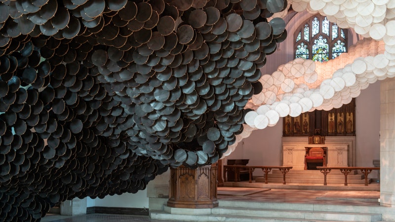 Инсталляция из 15 тысяч воздушных змеев в НьюЙорке