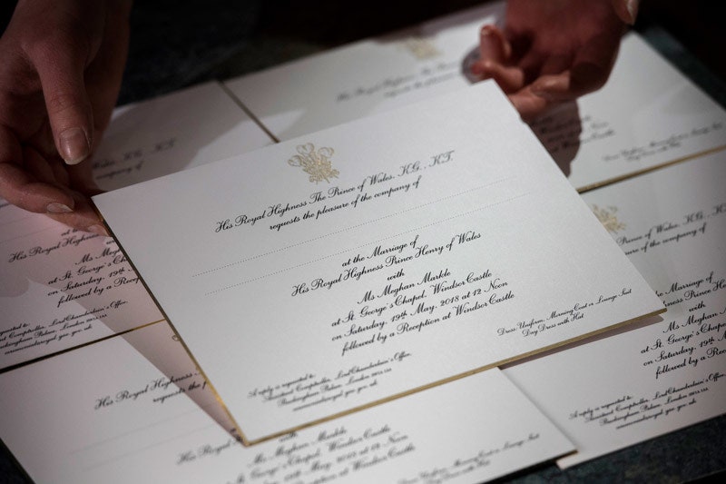 Дизайн свадьбы принца Гарри и Меган Маркл фото
