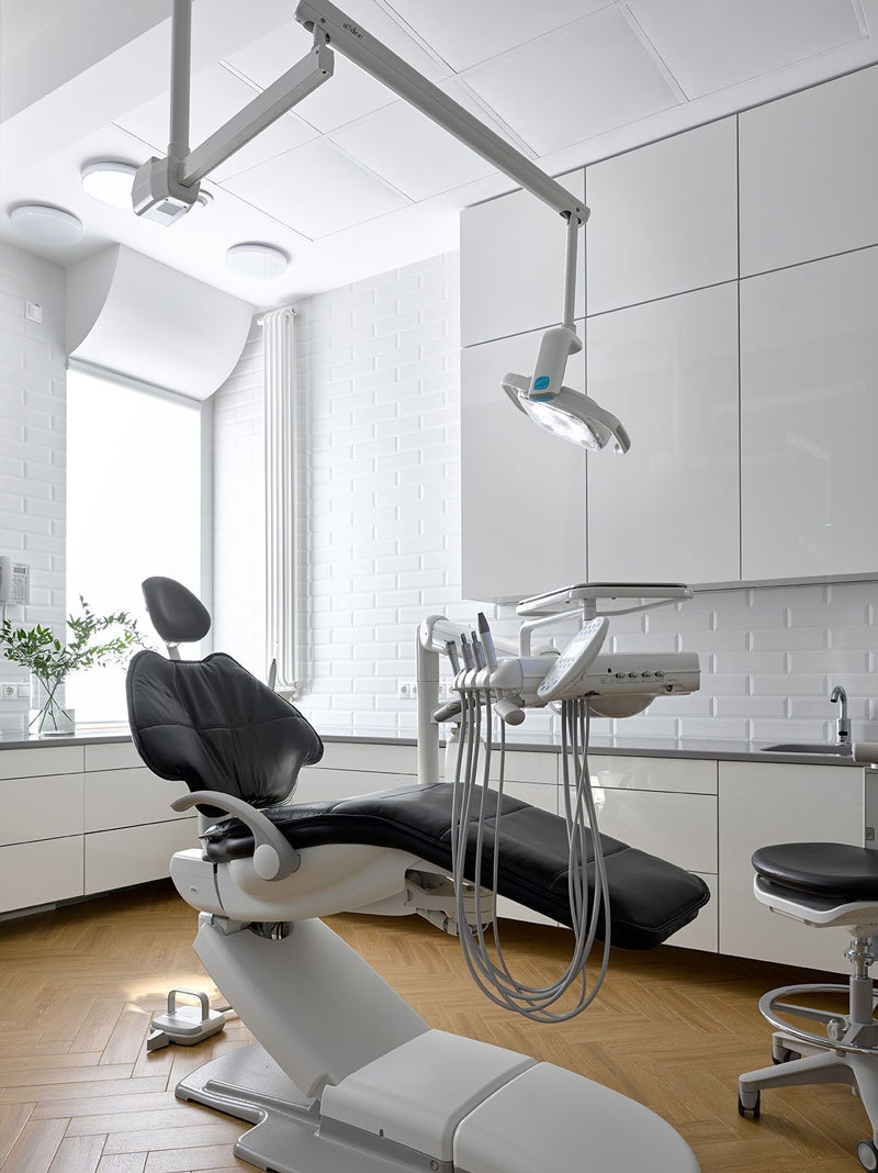 Стоматологическая клиника в Москве проект дизайнера Елены Авраменко
