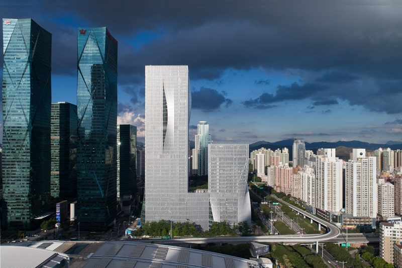 Бюро BIG завершило строительство небоскреба в Китае