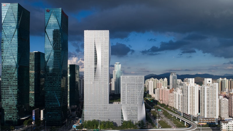 Бюро BIG завершило строительство небоскреба в Китае