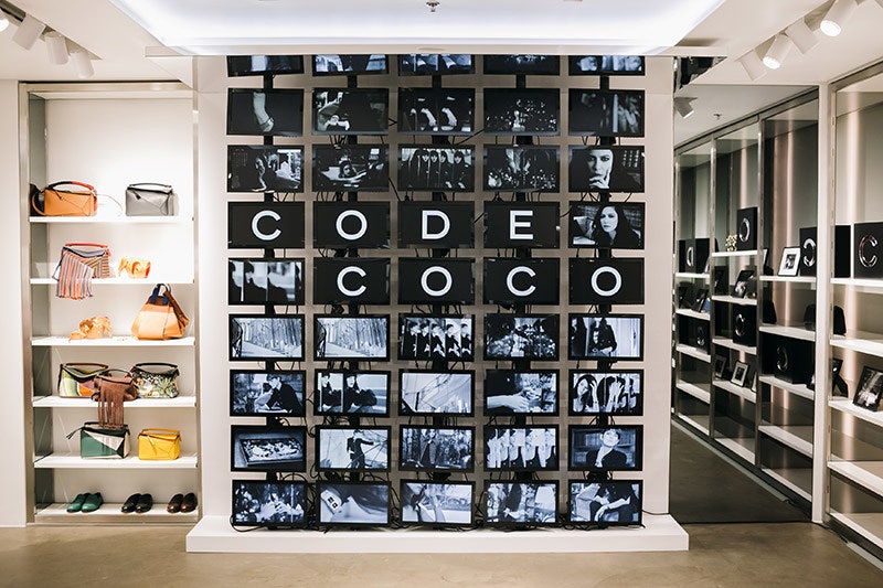 Открытие попапбутика Chanel Code Coco в Столешниковом переулке