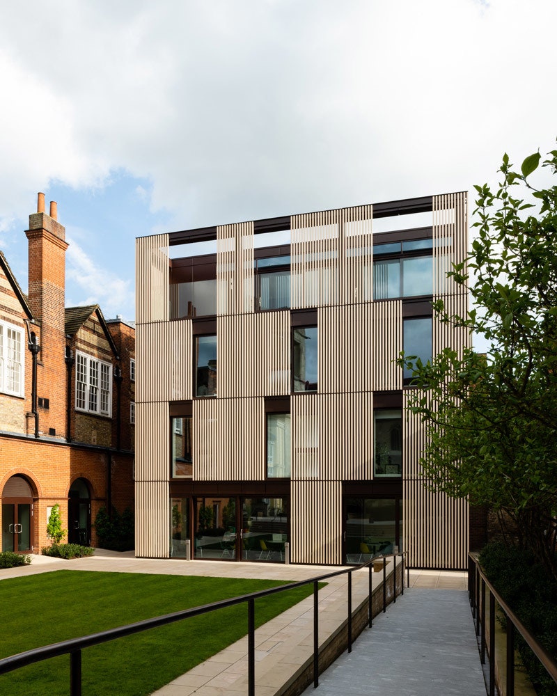 Новое здание колледжа в Оксфорде по проекту Design Engine