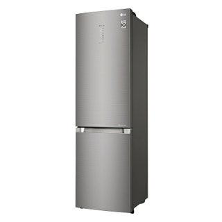 Холодильник с нижней морозильной камерой GAB499TGTS металл LG.