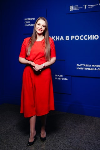 Актриса Глафира Тарханова.