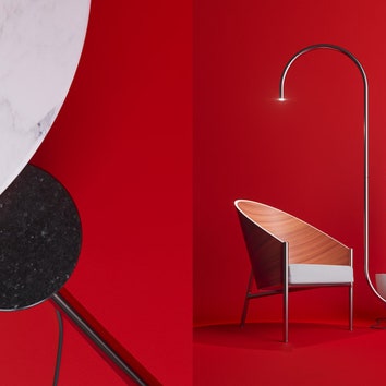 Элегантный стол-светильник от Sergey Makhno Architects